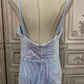 Elegant Sky Blue Iridescent Sequin Mermaid Prom Dress DP7968