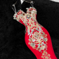Retro Sparkling Beaded Sequin Mermaid Design Exquisite Embroidery Wedding Outfit Evening Dress Prom Dresses DP6175
