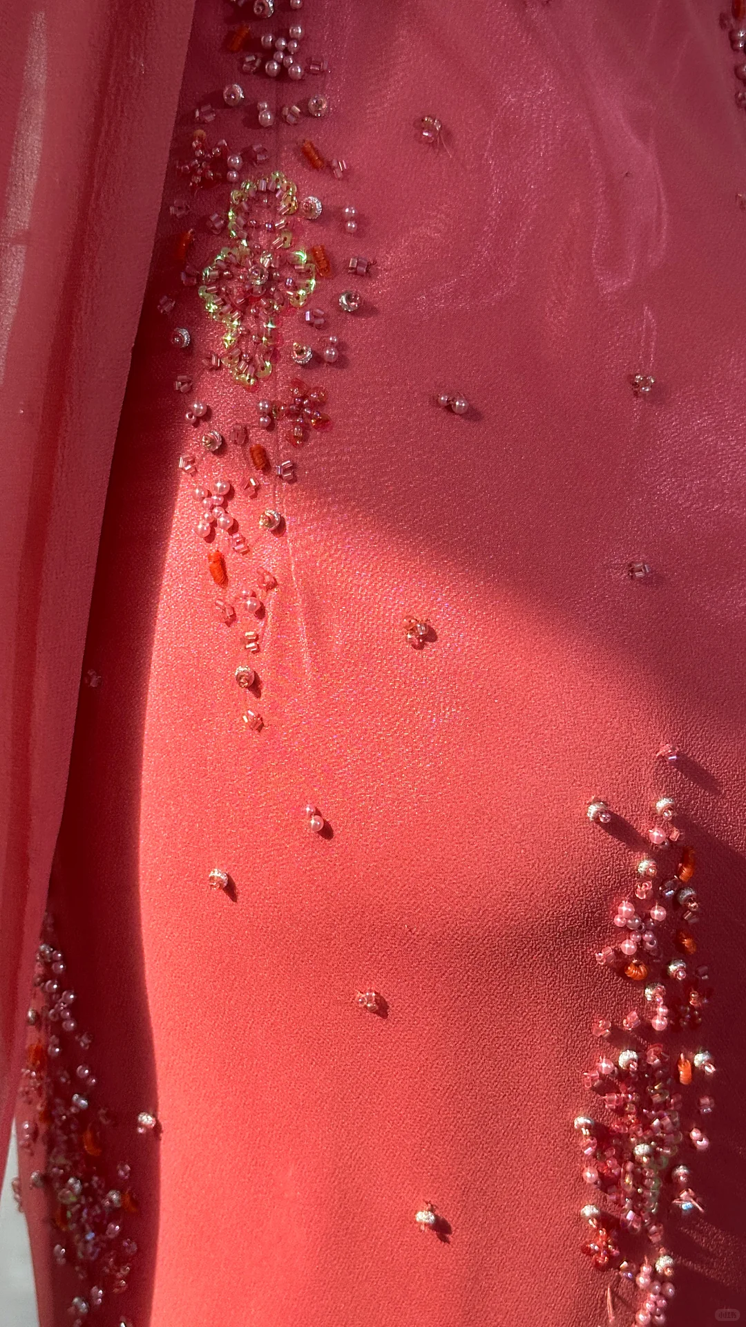 Glamorous Dusty Rose Beaded Mermaid Evening Gown Spaghetti Strap Prom Dress with Shawl DP8130