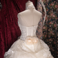 Vintage Halter-Neck Lace 3D Floral Appliques Ball Gown DP8340