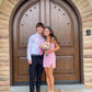 Lovely Pink Strapless Sheath Short Homecoming Dress, DP3376