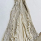 Shiny Vintage Straps Ruffles Beautiful Long Evening Dress, DP2513