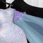 Vintage Shiny Sequined Sweetheart Spaghetti Strap Design Mermaid Prom Dress Evening Dress DP6219