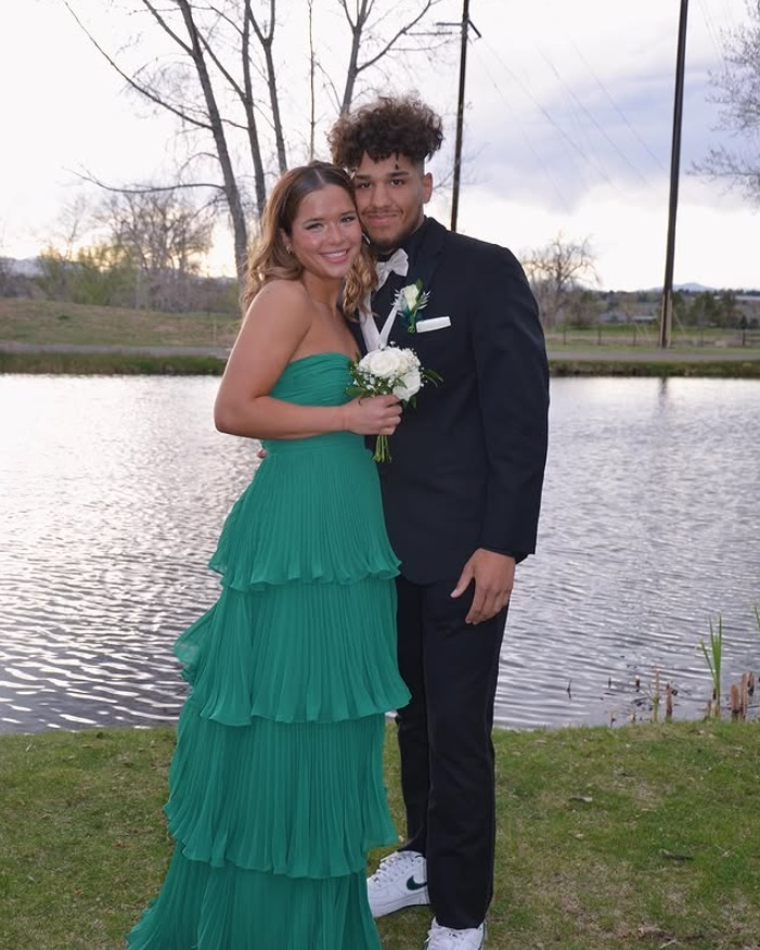 Green Strapless A-Line Tiered Chiffon Long Party Dress Wedding Guest D – DSProm