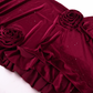Vintage Glitzernde Pailletten Liebsten Spaghetti Strap Rüschen High Slit Ballkleid Abendkleid DP6407