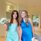 Light Blue Strapless Short Party Dress Lovely Homecoming Dress, DP3264