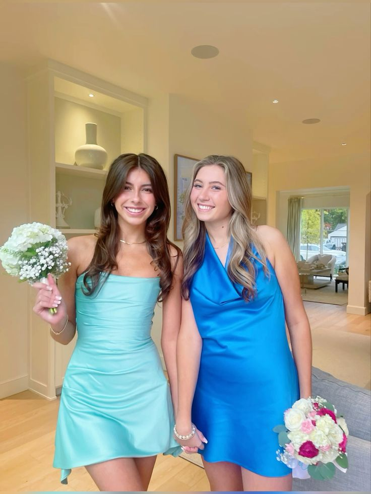 Light Blue Strapless Short Party Dress Lovely Homecoming Dress, DP3264