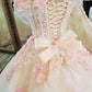 Elegant Sweetheart Pink Applique Sweet 16 Quinceanera A-Line Floor-length Prom Dress Birthday Dress Evening Dress Ball Gown DP6445