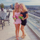 Cute Pink Spaghetti Strap Sheath Short Party Dress Cocktail Dress Homecoming Dress DP6433