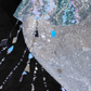 Gorgeous Sparkling Blue Sequin Beaded Mermaid Elegant Chiffon Evening Dress Prom Dresses DP6168