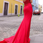 Vintage Strapless Beaded Lace Mermaid Ruched Prom Dress DP8411