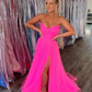 Sexy Barbie Pink Long Formal Dress,DS3150