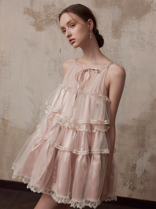Neue Mode Champagner A-Linie Tüll Kurzes Partykleid Homecoming Kleider, DP5971