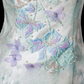 Chic Embroidery Beaded Mermaid Off-the-shoulder Prom Dress 3D Butterflies Evening Gown Party Dress Long Formal Dress DP6902