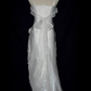 White Straps Vintage Bowknot Lovely Birthday Dress Long Prom Dress, DP3143