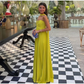 Green Sweetheart A-Line Pleated Long Party Dress Wedding Guest Dress, DP3590