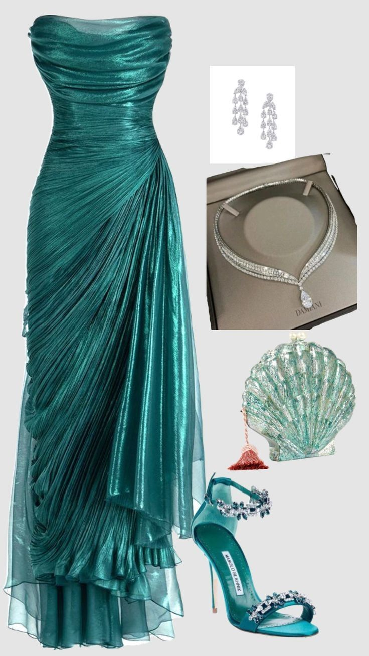Elegant Strapless Sheath Chiffon Long Party Dress Wedding Guest Dress, DP4642