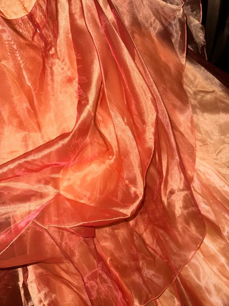 Vintage Bronze Ombre Ball Gown Strapless Tulle Overlay Satin Princess Dress DP7006