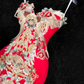 Retro Sparkling Beaded Sequin Mermaid Design Exquisite Embroidery Wedding Outfit Evening Dress Prom Dresses DP6175
