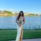 Simple Spaghetti Straps Sheath Long Party Dress Wedding Guest Dress, DP4967