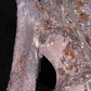 Gorgeous Sparkling Pink Beaded Sequin A-Line Romantic Chiffon Evening Dress Prom Dresses DP6166