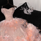 Gorgeous Shiny Beaded Sweetheart Princess Dress A-Line Floor-length Evening Dress Prom Dresses DP6199