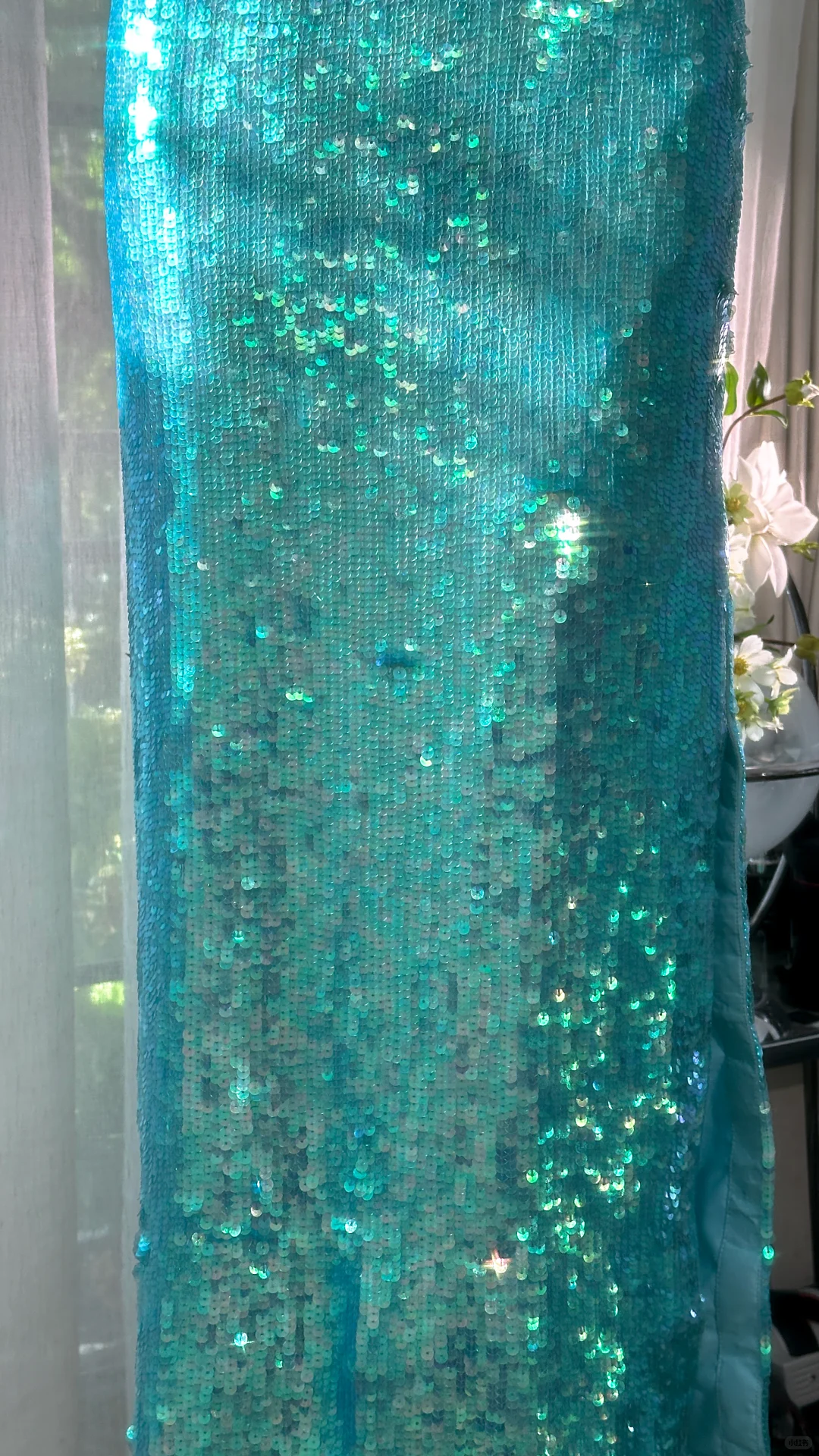 Gorgeous Glittering Green Strapless Sheath Prom Dress Evening Dress DP6318