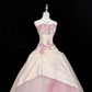 Elegant Pink Strapless Quinceanera Dress Lace Applique Tulle Sweet 16 Wedding Sweet 15 Quinceanera Ball Gown DP8250