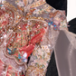 Gorgeous Shiny Beaded Exquisite Embroidery 3D Butterflies Mermaid Floor-length Evening Dress Prom Dresses DP6198