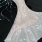 Gorgeous Sparkling Champagne Sequin Sweetheart Mermaid Elegant Chiffon Evening Dress Prom Dresses DP6170