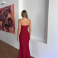 Vintage Sweetheart Strapless Mermaid Long Prom Dress Evening Dress Party Dress DP2632
