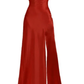 Light Blue Spaghetti Straps Elegant Long Party Dress Wedding Guest Dress, DP3645