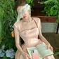 Cute Pink Princess Style Design A-Line Short 18th Birthday Party Dress Homecoming Dress DP6254