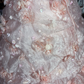Gorgeous Pink 3D Flowers Sweet 16 Quinceanera Strapless A-Line Floor-length Prom Dress Evening Dress Ball Gown DP6416