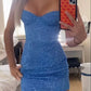 Vintage Navy Blue Beaded Homecoming Dress Sheath Party Dress Short Cocktail Dress, DP6551