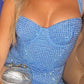 Vintage Navy Blue Beaded Homecoming Dress Sheath Party Dress Short Cocktail Dress, DP6551