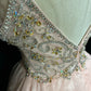 Vintage Pink Beaded Embroidery A-Line Homecoming Dress Spaghetti Strap Party Dress Short Chiffon Cocktail Dress, DP6558