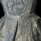 Vintage Silvery A-Line Homecoming Dress Spaghetti Strap Party Dress Short Cocktail Dress, DP6556