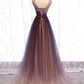 Tulle  A-Line Long Prom Dress Formal Party Dress,DP1018