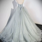 Elegant Tulle Strapless A-Line Prom Dress Ball Gown,DP1020