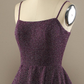 Dark Purple Straps Backless A-Line Formal Party Dress,DP1038