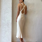 Ivory V Neck Lace Party Dress Elegant Wedding Guest Dress,DP1301