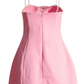 Pink Strapless Cut Out Sweet Short Party Dress Homecomig Dress,DP1691