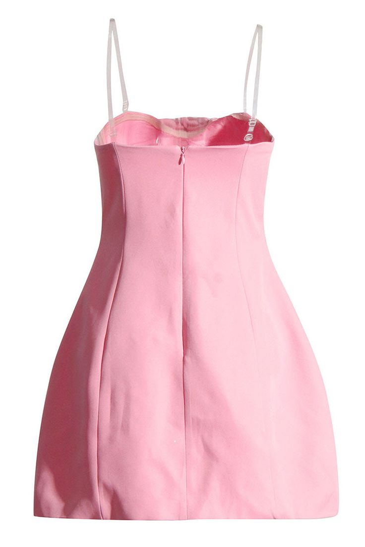 Pink Strapless Cut Out Sweet Short Party Dress Homecomig Dress,DP1691