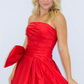 Hot Pink Strapless Short Party Dress Homecomig Dress Birthday Dress,DP1692