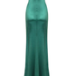 Emerald Green Sweetheart Strapless Long Party Dress with High Slit,DP1892