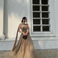 Chic Strapless A-Line Chiffon Elegant Long Party Dress,DP1993