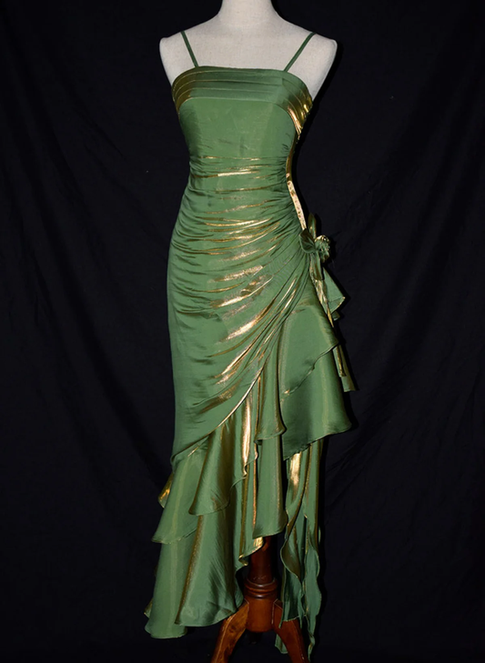 Green Prom Dress DSProm Green Prom Dress DSProm