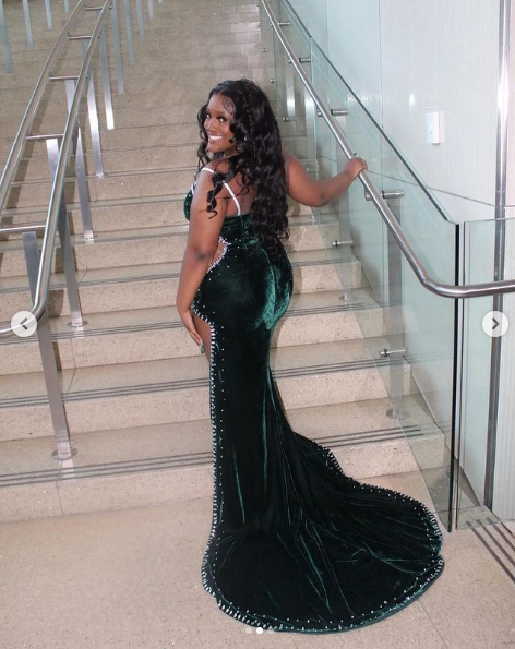 Gorgeous Black Strapless Mermaid Beading Long Prom Dress, DP2100