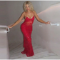 Glamorous Sheer Lace Sequin Evening Gown Spaghetti Straps Mermaid Prom Dress DP2260